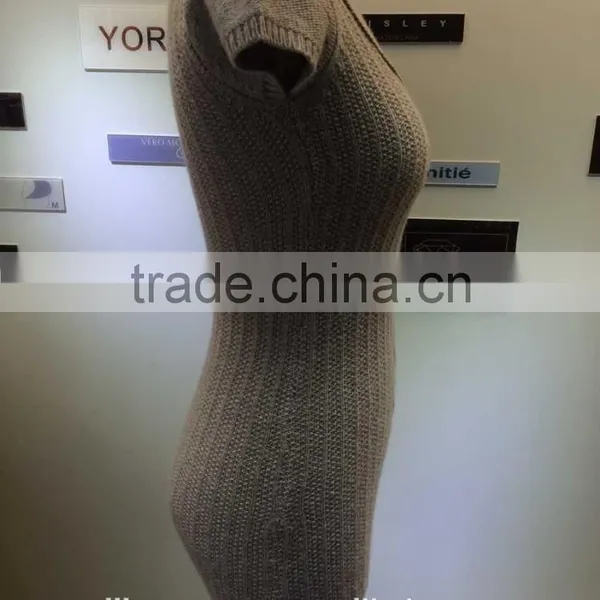 Lady Knitted Sweater in Brown photo-2