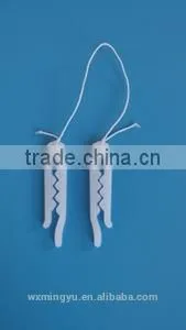 PLASTIC CLIP WITH RUBBER STRING 3.8cm Plastic Tooth Clip photo-2