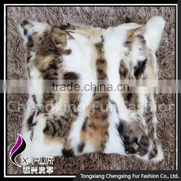 CX-D-129 Custom Made Real Fur Pillow Case photo-2