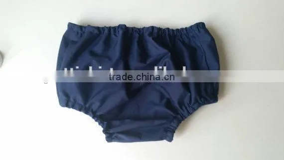 Kids Shorts Boy Navy Blue Baby Kids Diaper Cover photo-3