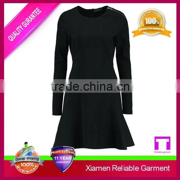 New Model Dress Knee-length Bodycon Slim Girls Party Dresses photo-4
