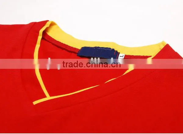 Wholesale Short Sleeve Custom Polo V-neck T-shrts for Summer photo-2