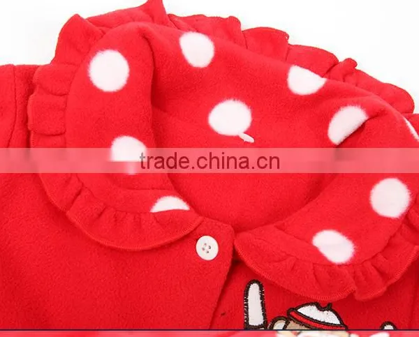 2014 Polar Fleece Girls Pajamas Size 8 photo-4