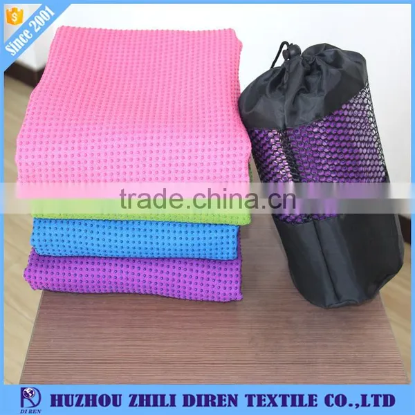 Eco-friendly Non-slip Microfiber Yoga Towel With Silicone Dot photo-3