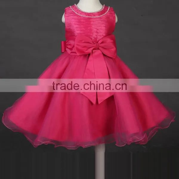 Special Design Bulk Girls Cotton Frock Designs Flower Wholesale Girls Party Dresses photo-6