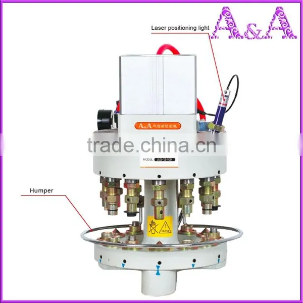 automatic snap button attaching machine save time and energy