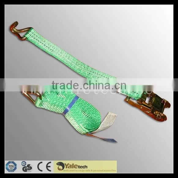 Safety Belt in Ratchet Tie Down Cam Buckle With Hooks and Rings Best Price by China Manufacturer photo-3