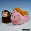 Plush Slippers With Three Colors