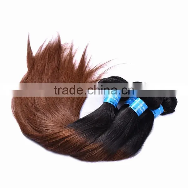 Black Rose Sleek and Silky Straight Peruvian Ombre Hair Weaves 1B/30 Peruvian Human Hair Bundles photo-6