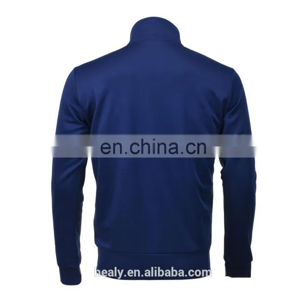 Full Sublimation Polyester Slim Fit Men's Jogging Track Top photo-3