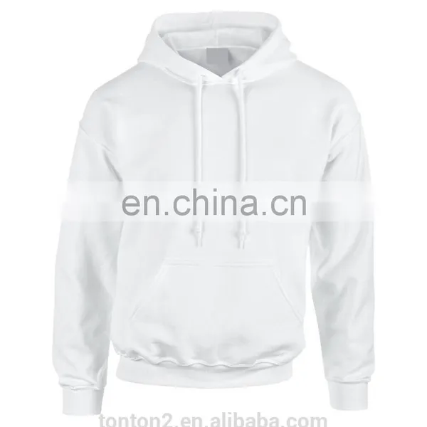 Custom Wholesale Blank Men Pullover Hoodies photo-3