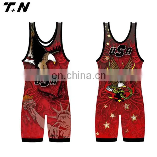 Sublimated Wrestling Singlet/Wrestling Wear photo-2