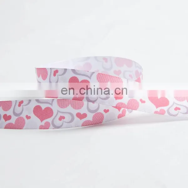 Wholesale Valentine's Day Romantic Love Heat Transfer Printed Ribbon photo-2