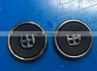 UV ELECTRONPLATED BUTTON GUN COLOR 4 HOLES BUTTONS FASHION CLOTHES BUTTON photo-2