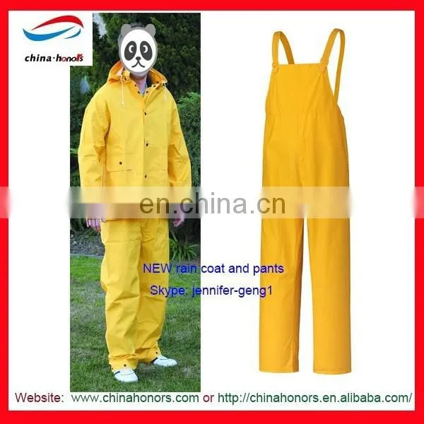 NEW Industrial Rain Coat Polyester Rain Coats Vinyl Coated Polyester Webbing photo-2