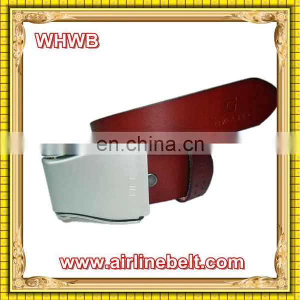 Your Logo Printed Leather Knitted Belts