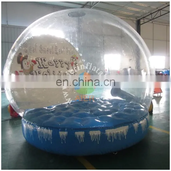 Hot Sale 3m Diameter Christmas Blue Inflatable Snow Ball photo-6
