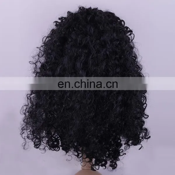 Black Party Wig, Party Afro Wig P-W191 photo-3