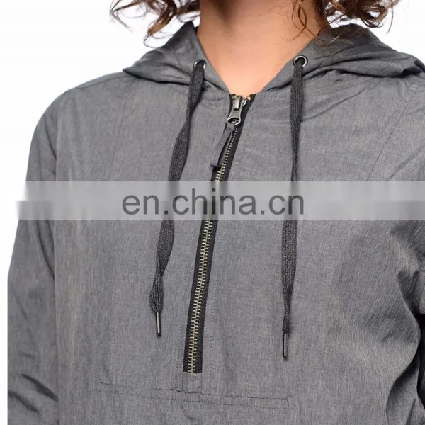 Custom Coach Jacket Nylon Coaches Jacket Hooded Lightweight Windbreaker Jacket photo-5