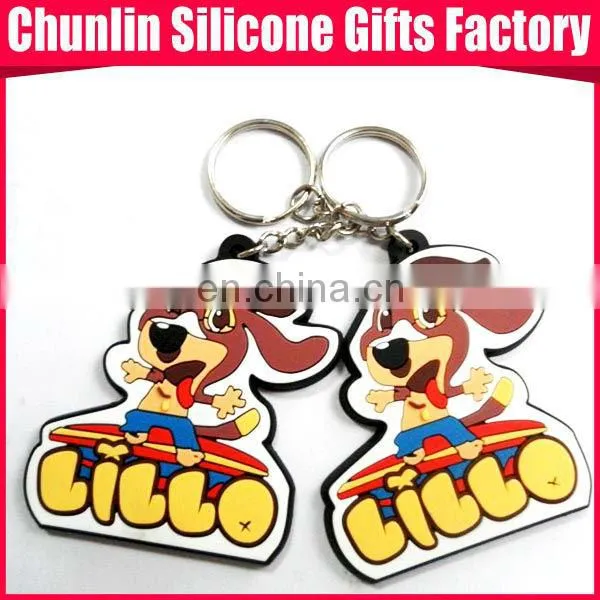 Soft PVC Keychain With Double Sides photo-3