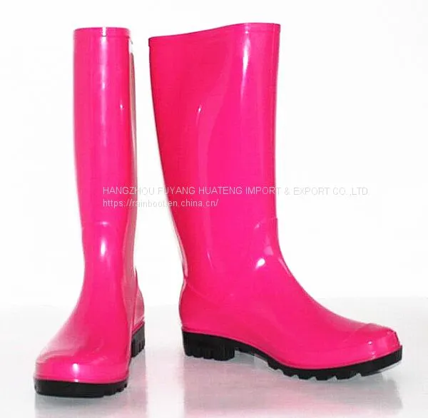 2027 Various Colour Women Rain Boots,New Fashion Women Rain Boots,Popular Style Lady PVC Boots photo-3