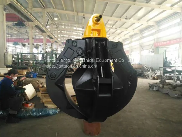 OEM Service Hydraulic Orange Peel Grapple for SK120 Excavator photo-5