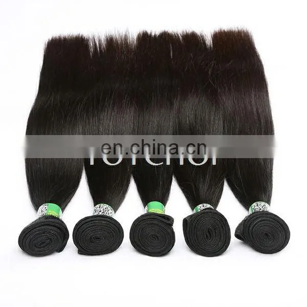 Factory Wholesale 100% Virgin Brazilian Hair Extension, Silky Straight Virgin Brazilian Hair Bundles photo-5