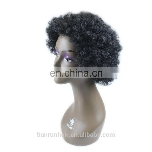 Express High Quality African Braided Wig Natural Color Short Afro Curl Wave Hair Wig for Black Women