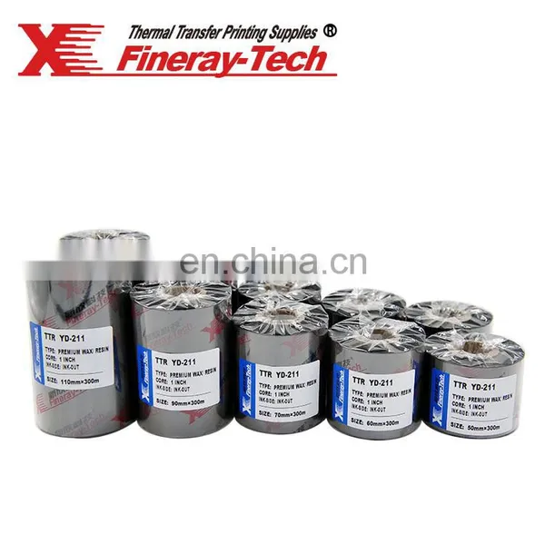 Label Printing Thermal Transfer Barcode Wax Resin Ribbon photo-3