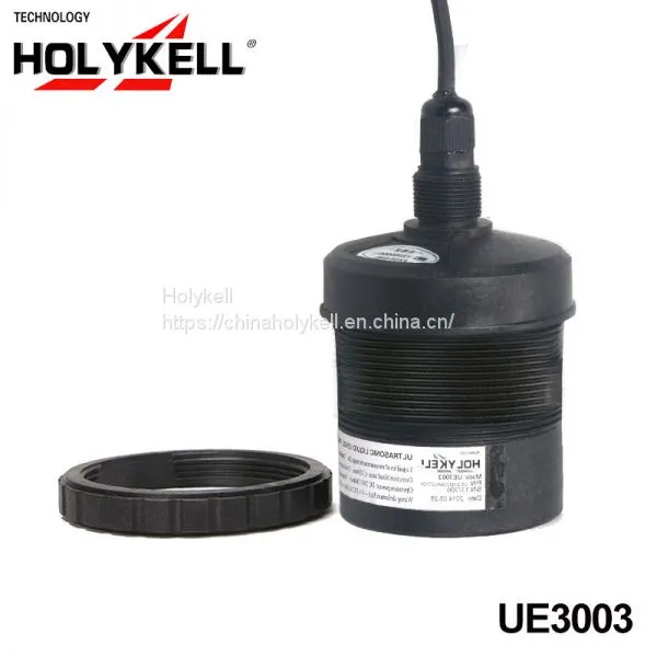 Holykell OEM Non Contact Cheap Waterproof Ultrasonic Liquid Water Fuel Level Sensor UE3003 photo-3