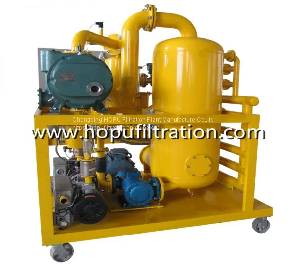 Vacuum Transformer Oil Filtration Plant