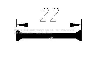 30mm Shape I Polyamide 6.6 25% Glass Custom Special Shapes Thermal Barrier Strip For Aluminium Windows