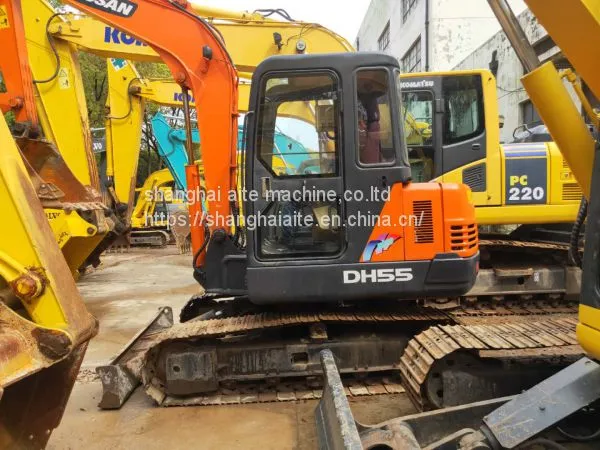Second Hand 100% Original Doosan/Daewoo DH55 Mini Excavator for Sale photo-5
