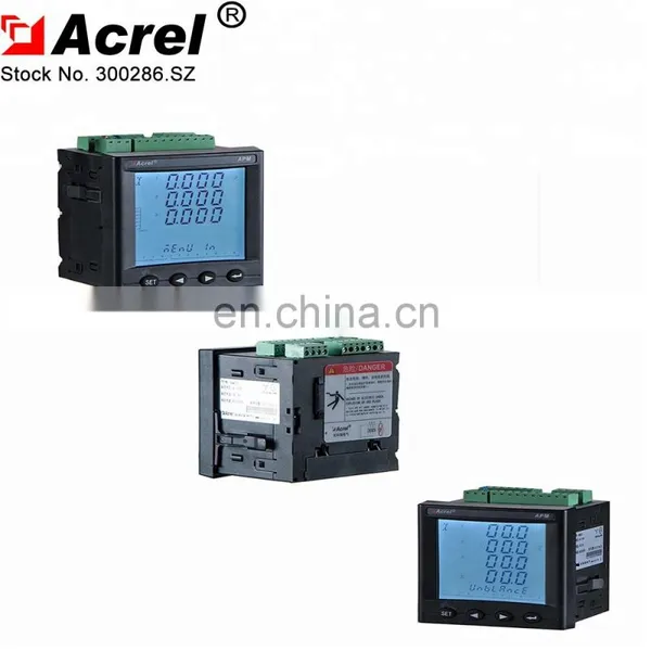 3p4w Multifunction Power Meter Three-phase Electric Network Power Quality Analyser Meter photo-4