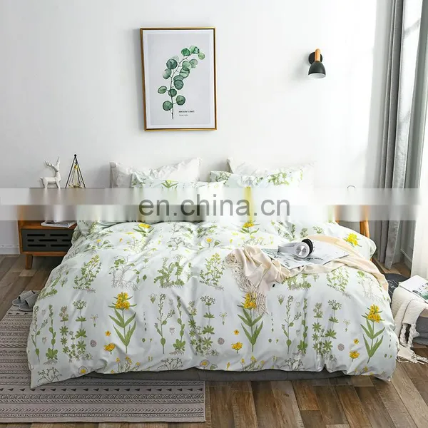 Hotel Solid Color Imitated Silk Luxury Satin Comforter Bedding Set 3pcs Hotel Bedding Set photo-6