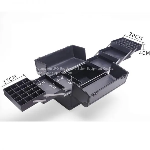 Hairdressing Tools BoxCosmetic Aluminium Case Barber Tools Case Makeup KIT Hairdressing Tools Box photo-2