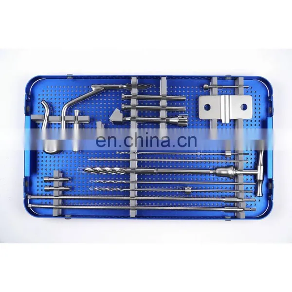 Competitive Price Medical Expert Tibial Interlocking Nail Instrument Set Orthopedic Surgical Intramedually Nail Instruments photo-4