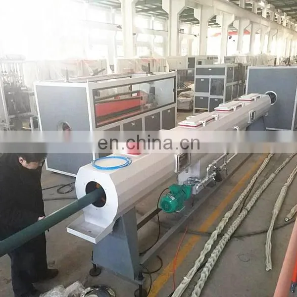 Plastic PVC Conduit Pipe Making Machine Extrusion Line/ PP PE Water Pipe Production Line photo-5