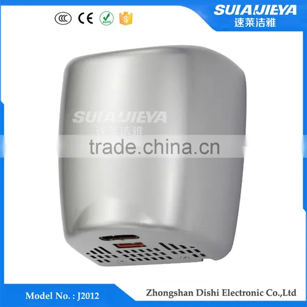 Wall Mounted Stainless Steel Automatic Jet Air Hand Dryer Machine for Hotel photo-3