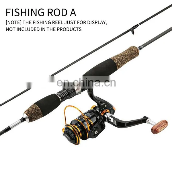 Wholesale High Quality 2 Segment 1.8 m Carbon Fiber Spinning Fishing Rod Fly Lure Rod photo-5