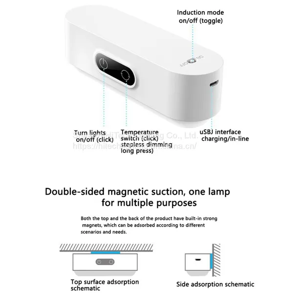 LED Bedside Wall Reading Lamp Eye Protected 3 Modes Lighting Brightness Adjustable LED Desk Lamp For Study USB Rechargeable Lamp photo-4