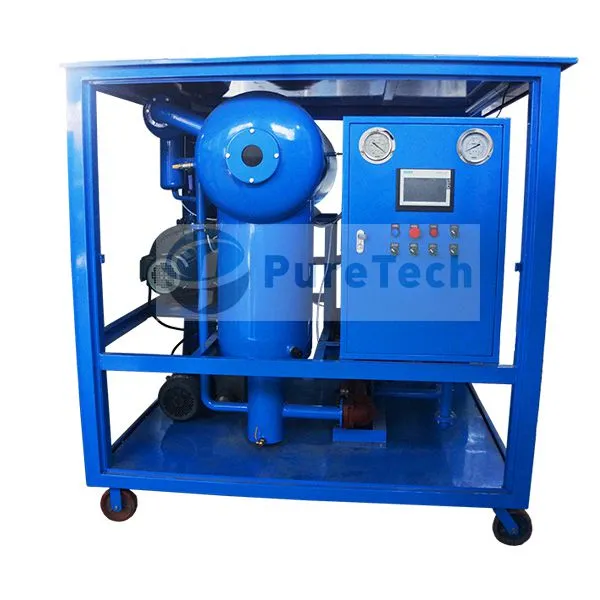 Mobile Double-Stage High Vacuum Transformer Oil Filtration Machine photo-3