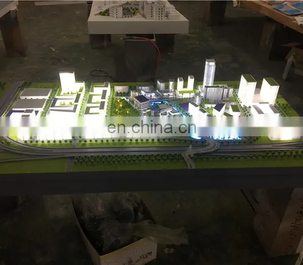 Physical 1/750 Scale Mass Block Model for Future Development photo-2