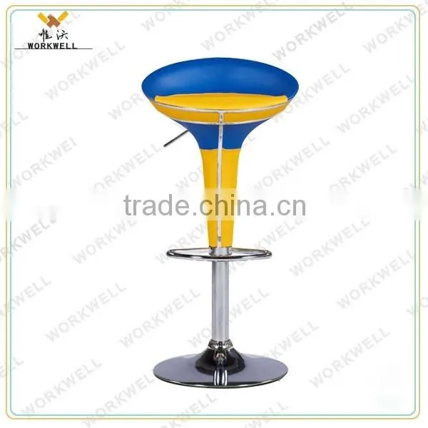 WorkWell Hot Sell Modern New Design Stainless Steel Swivel BarStool Kw-B2001b photo-2