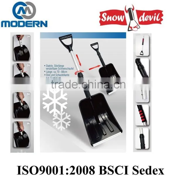 Aluminum Extendable and Foldable Push Snow Shovel photo-2