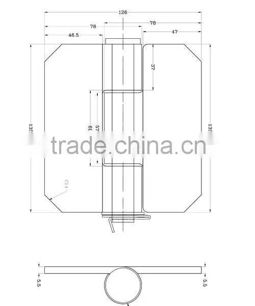 01506 Trailer,truck,van Body Hinges With High Quality photo-6