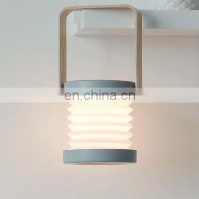 Study Room Portable Lantern Table Lamp LED 3D Dimmable Night Light For Home Decoration photo-3