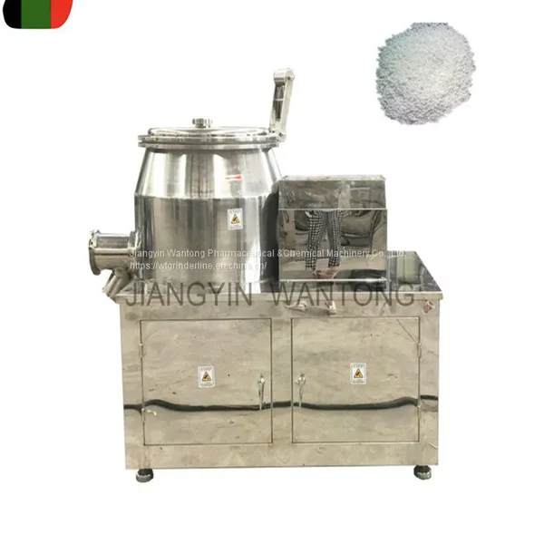 High Shear Rapid Wet Mixing Granulator for Fertilizer Copper Feed Powder Granulated Machine