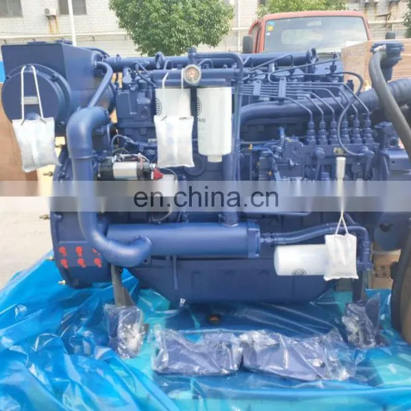 Mesin Tempel 185hp Weichai WP6C185-21E220 Electronically Controlled Common Rail Marine Diesel Engine photo-2