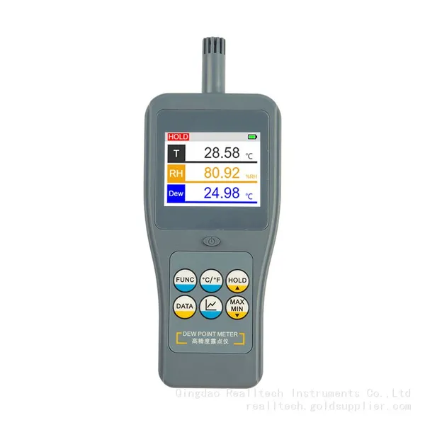 RD2680 Precision Enviromental Dew Point Meter can measure 10 parameters